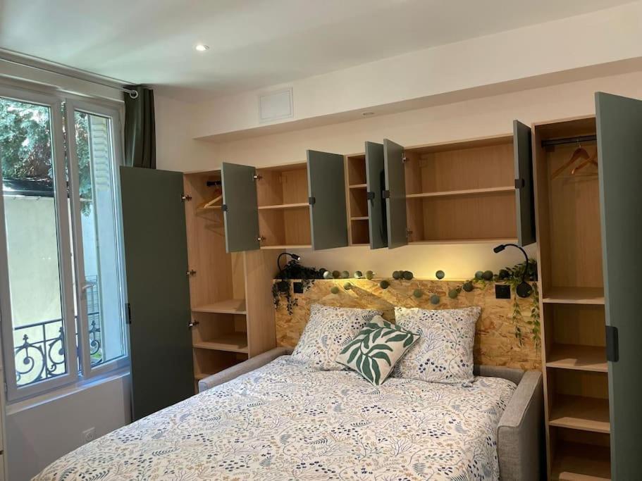 Studio Verdoyant Avec Exterieur Maisons-Alfort Dış mekan fotoğraf