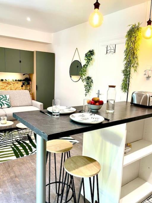 Studio Verdoyant Avec Exterieur Maisons-Alfort Dış mekan fotoğraf